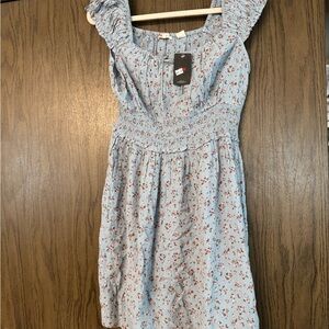 Levi's Blue Floral Mini Dress